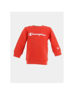 Survêtement crewneck rouge enfant - Champion