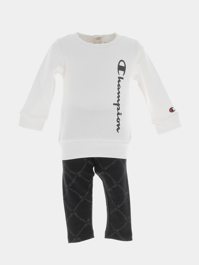 Survêtement crewneck blanc enfant - Champion