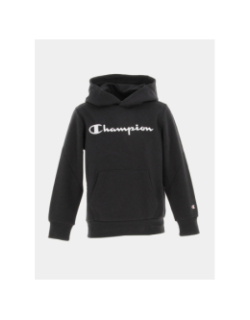 Sweat à capuche hooded noir enfant - Champion