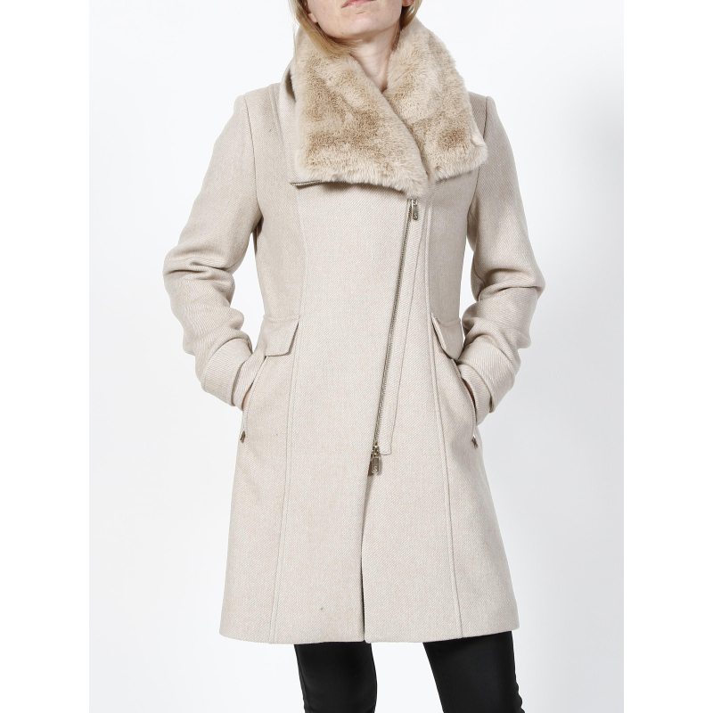 Manteau lisboa beige femme - Salsa