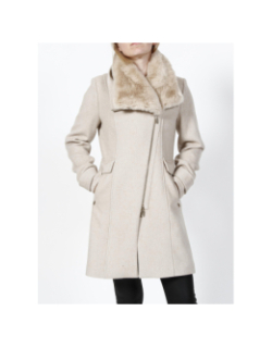 Manteau lisboa beige femme - Salsa