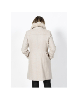 Manteau lisboa beige femme - Salsa