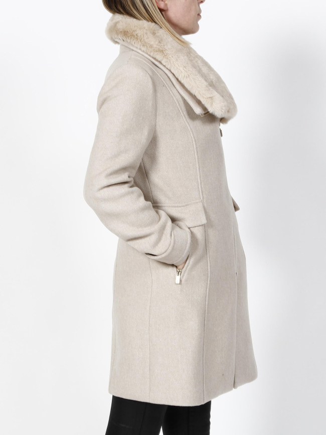 Manteau lisboa beige femme - Salsa