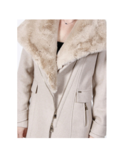 Manteau lisboa beige femme - Salsa