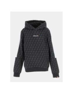 Sweat à capuche seri noir garçon - Ellesse