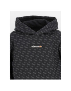 Sweat à capuche seri noir garçon - Ellesse