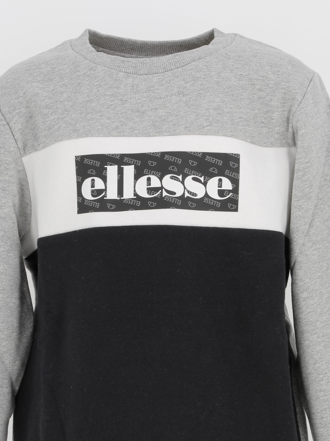 Sweat pavone gris garçon - Ellesse