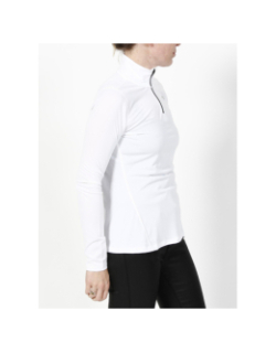 T-shirt manches longues impulse core blanc femme - Mizuno