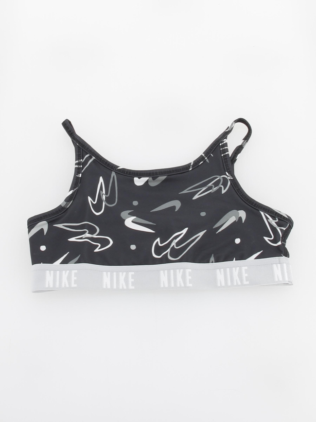 Brassière de sport trophy noir fille - Nike