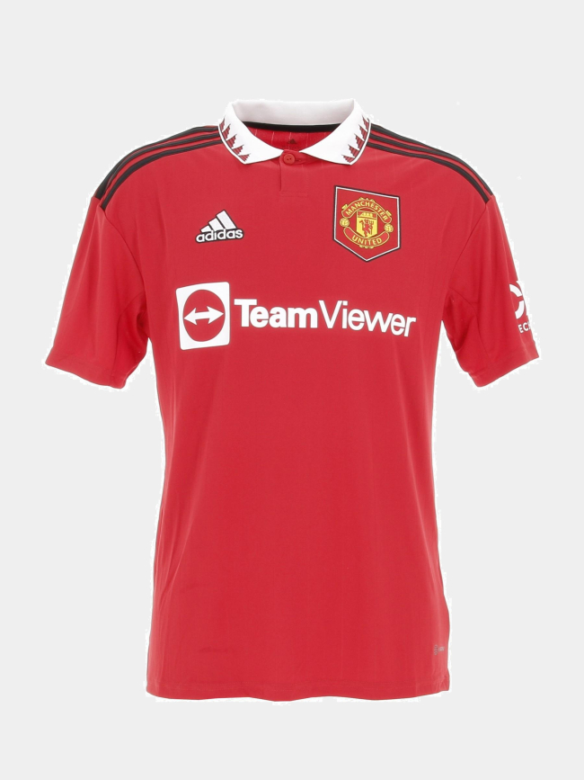 Maillot de football manchester rouge enfant - Adidas