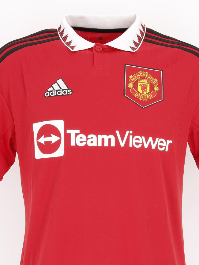 Maillot de football manchester rouge enfant - Adidas