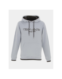 Sweat à capuche siclass ocean bleu homme - Teddy Smith