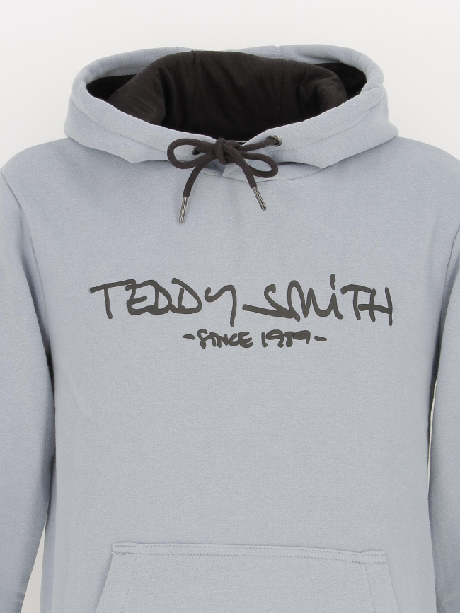 Sweat à capuche siclass ocean bleu homme - Teddy Smith