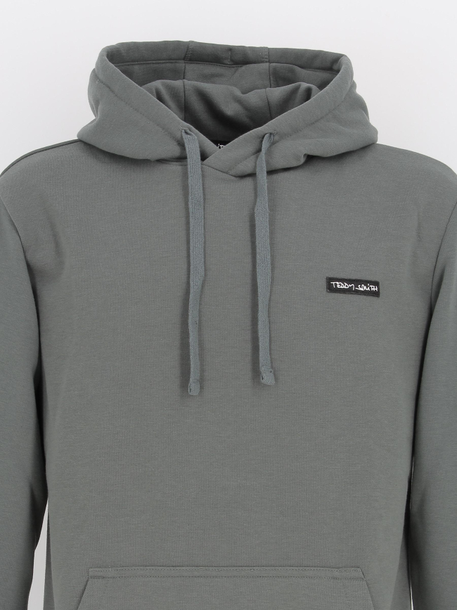 Sweat à capuche nark kaki homme - Teddy Smith