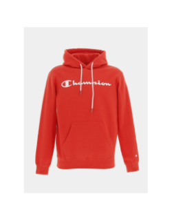 Sweat à capuche hooded rouge homme - Champion