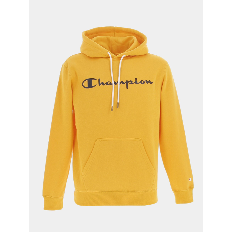 Sweat à capuche hooded jaune homme - Champion