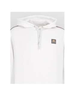 Sweat à capuche stefan blanc homme - Ellesse