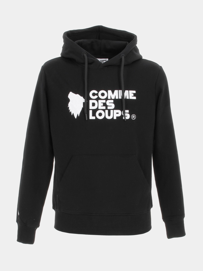 Sweat à capuche rio noir - Comme Des Loups