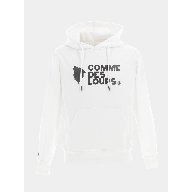 Sweat à capuche rio blanc - Comme Des Loups