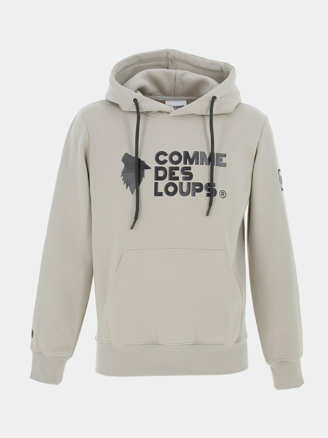 Sweat à capuche rio beige - Comme Des Loups