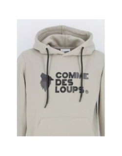 Sweat à capuche rio beige - Comme Des Loups