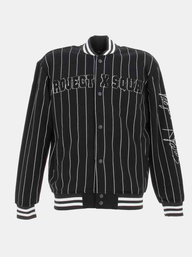 Veste teddy squad noir homme - Project X Paris