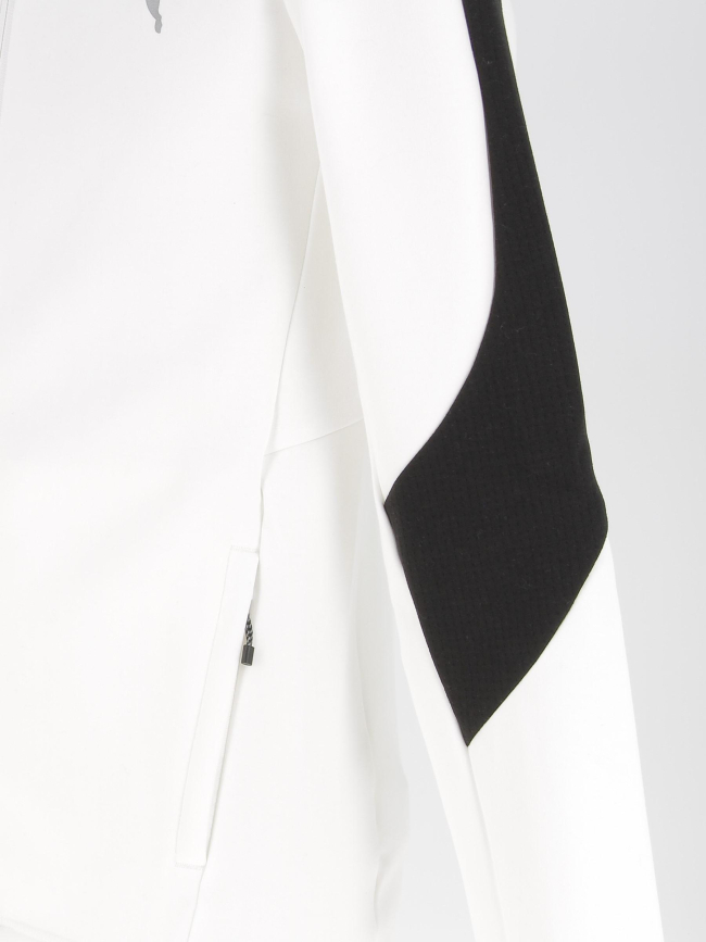 Sweat zippé à capuche evostripe blanc homme - Puma