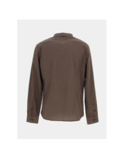 Chemise ebene marron homme - Teddy Smith