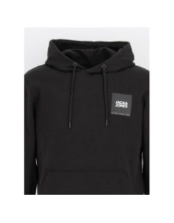 Sweat à capuche lock noir homme - Jack & Jones