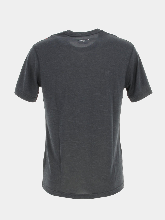 T-shirt core driven graphic noir homme - Mizuno