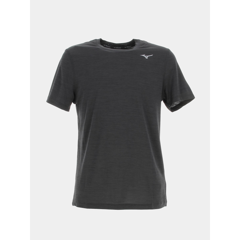 T-shirt impulse core noir homme - Mizuno