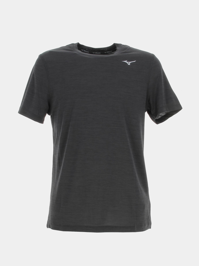 T-shirt impulse core noir homme - Mizuno