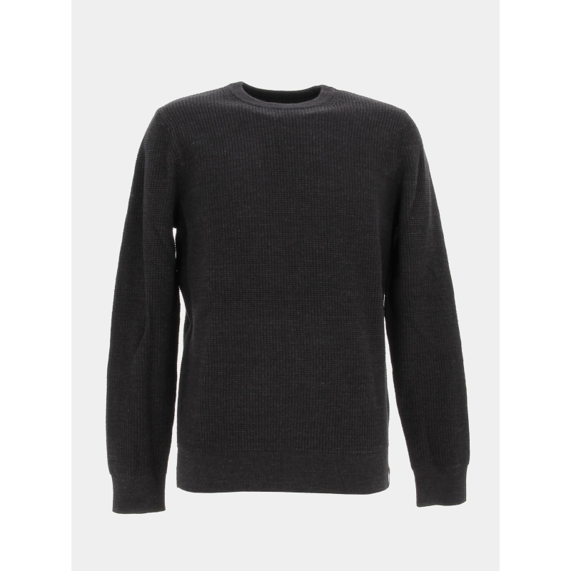 Pull vintage textured crew noir homme - Superdry