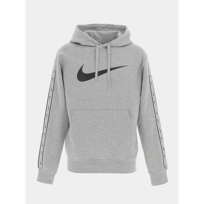 Sweat à capuche repeat gris homme - Nike