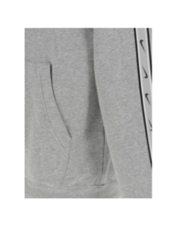 Sweat à capuche repeat gris homme - Nike