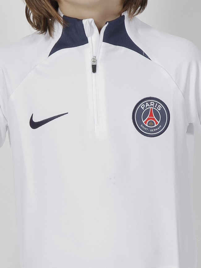 Sweat de football PSG blanc enfant - Nike