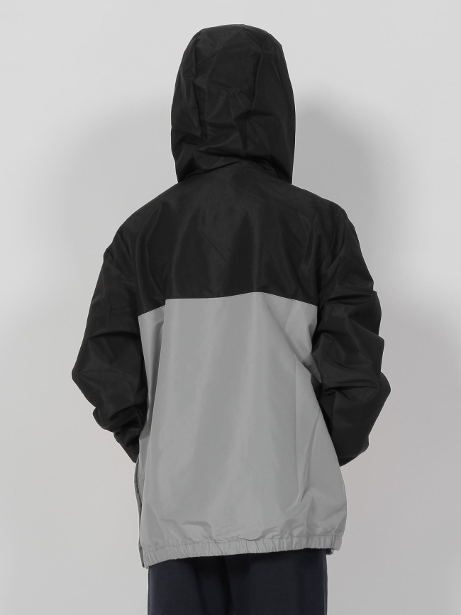 Veste imperméable col zippé nata noir/orange enfant - Ellesse