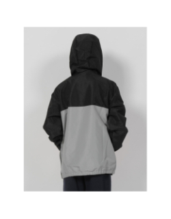 Veste imperméable col zippé nata noir/orange enfant - Ellesse