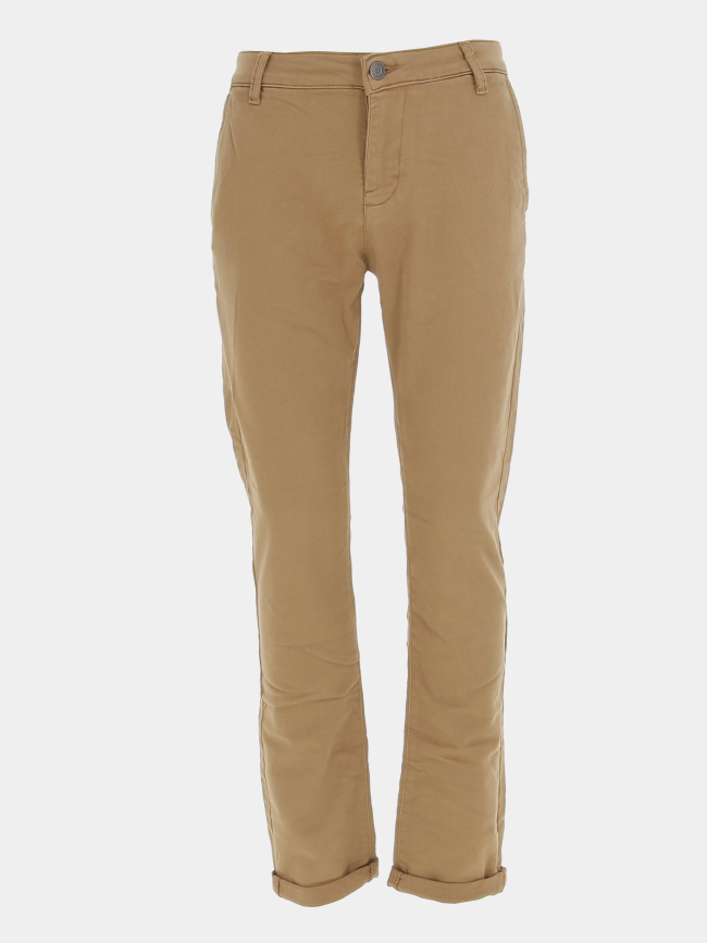 Jean slim jogino beige homme - Deeluxe