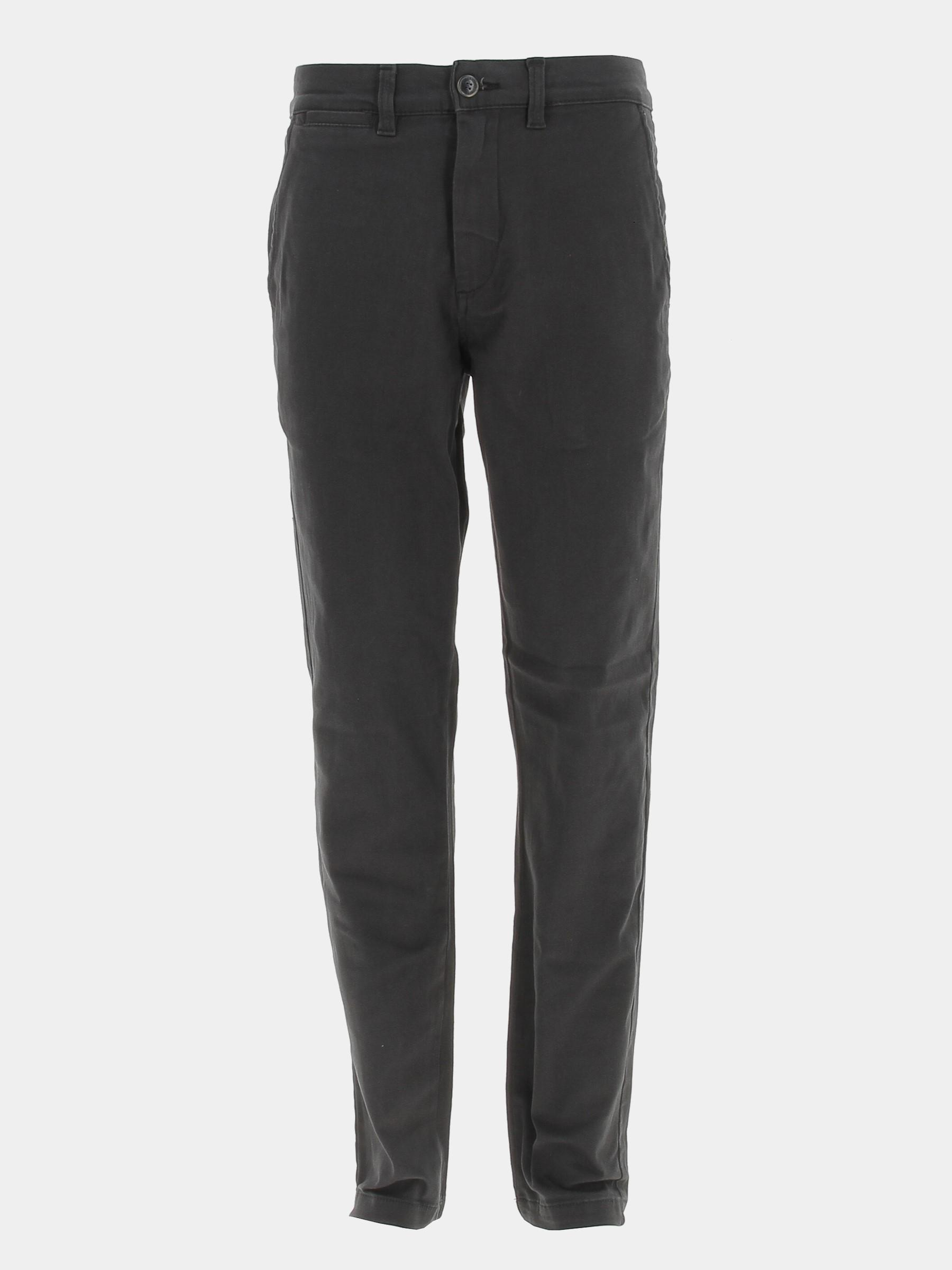 Pantalon chino stollie noir homme - Jack & Jones