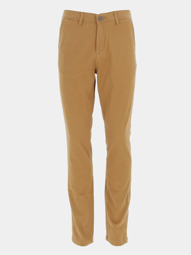 Pantalon chino marco bowie camel homme - Jack & Jones