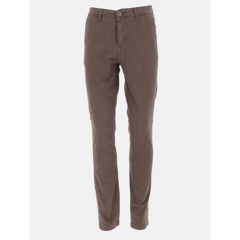 Pantalon chino marco bowie marron homme - Jack & Jones