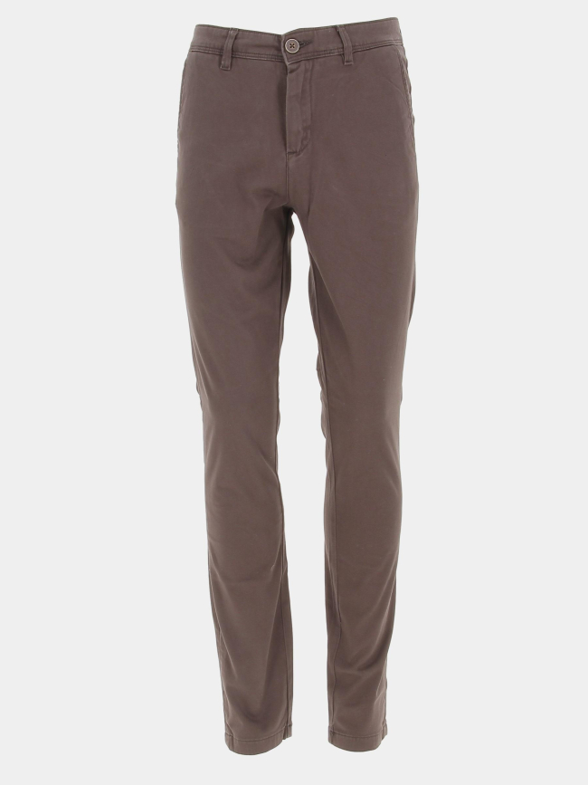 Pantalon chino marco bowie marron homme - Jack & Jones