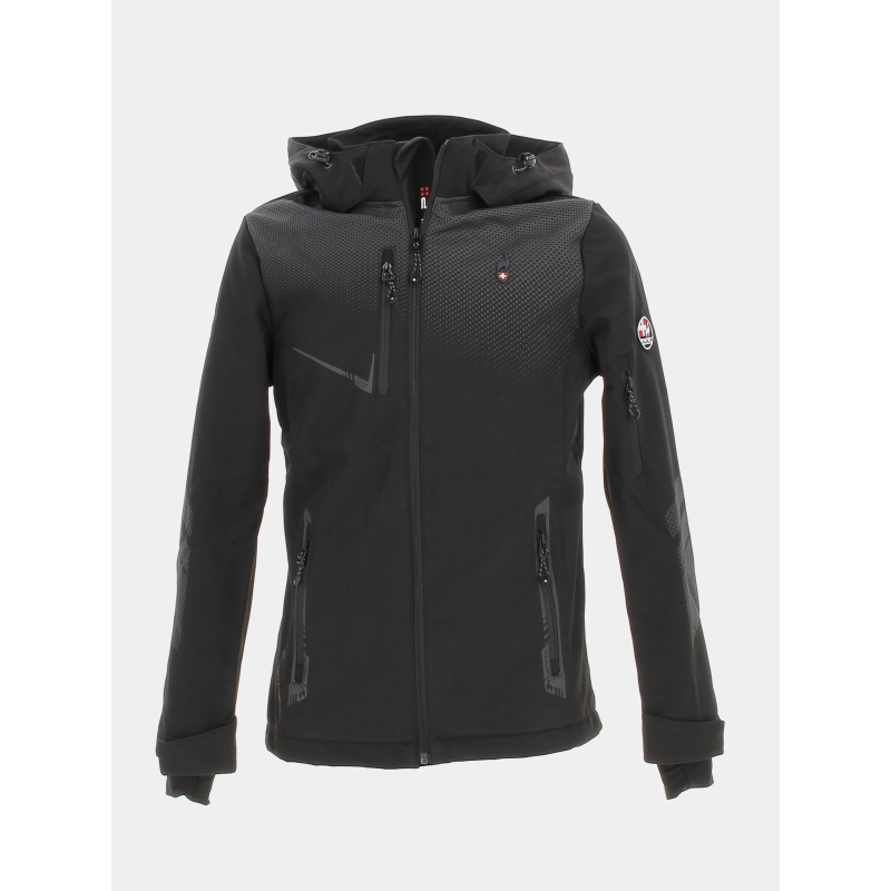 Veste softshell nevim noir homme - Aulp