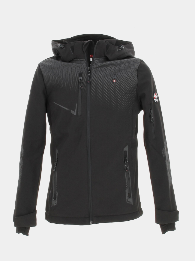 Veste softshell nevim noir homme - Aulp