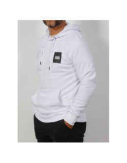 Sweat à capuche lock blanc homme - Jack & Jones