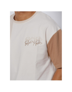 T-shirt mc color beige homme - Project X Paris