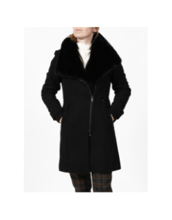 Manteau lisboa noir femme - Salsa