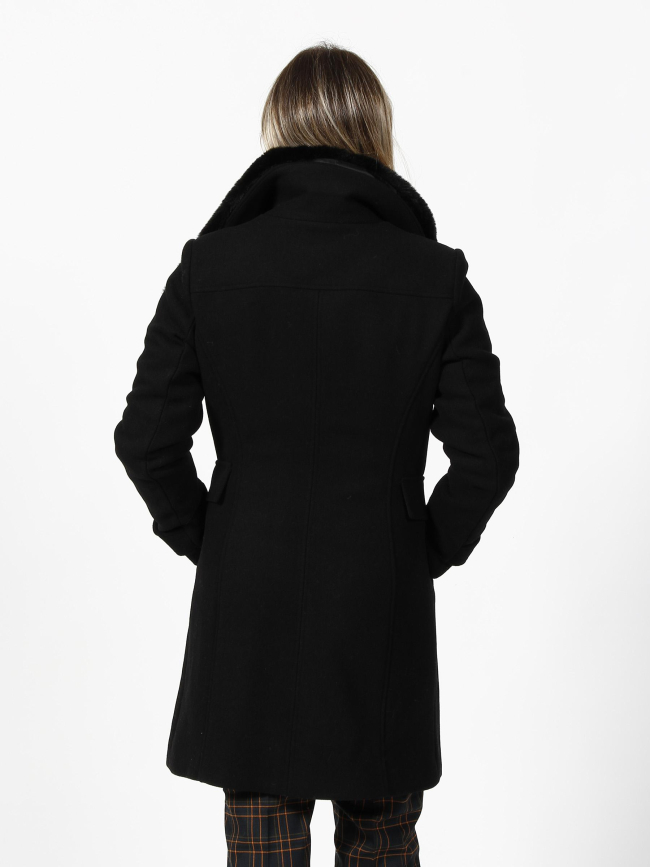 Manteau lisboa noir femme - Salsa