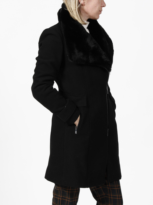 Manteau lisboa noir femme - Salsa